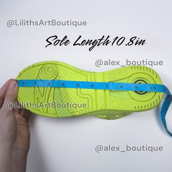 Zumba Energy Boss High Top Sneakers Yellow Green Unisex Size 9 (F021) - Picture 10 of 13